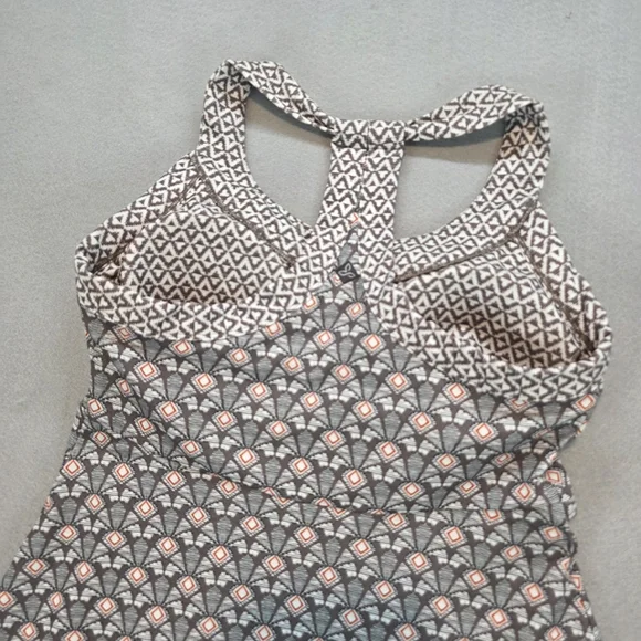 Prana Cali Racerback Halter Top Dress Hiking Outdoor Activewear Workout Dress M - Picture 5 of 12
